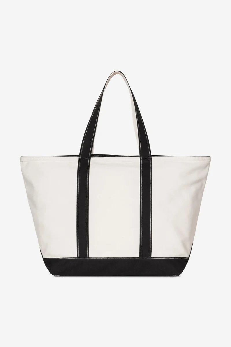 Carhartt Wip CANVAS BEACH TOTE Natural / Black