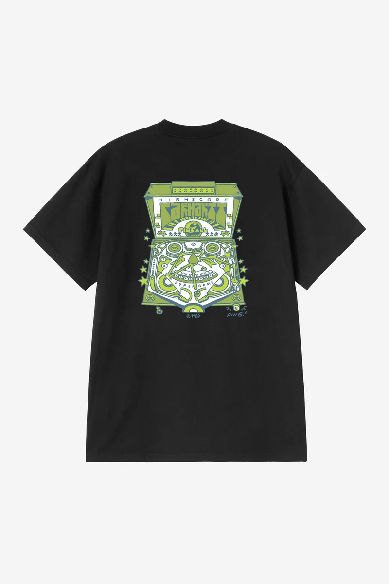 Carhartt Wip PINBALL S/S TEE Black