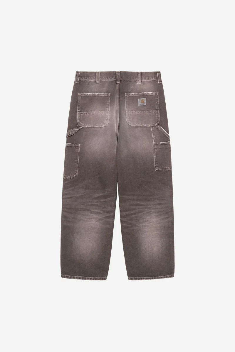 Carhartt Wip OG DOUBLE KNEE PANT Tobacco destroy wash