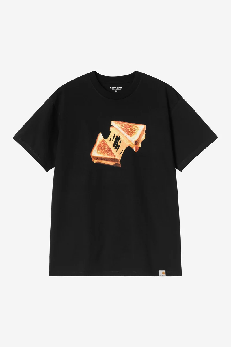 Carhartt Wip CHEESE TOAST S/S TEE Black