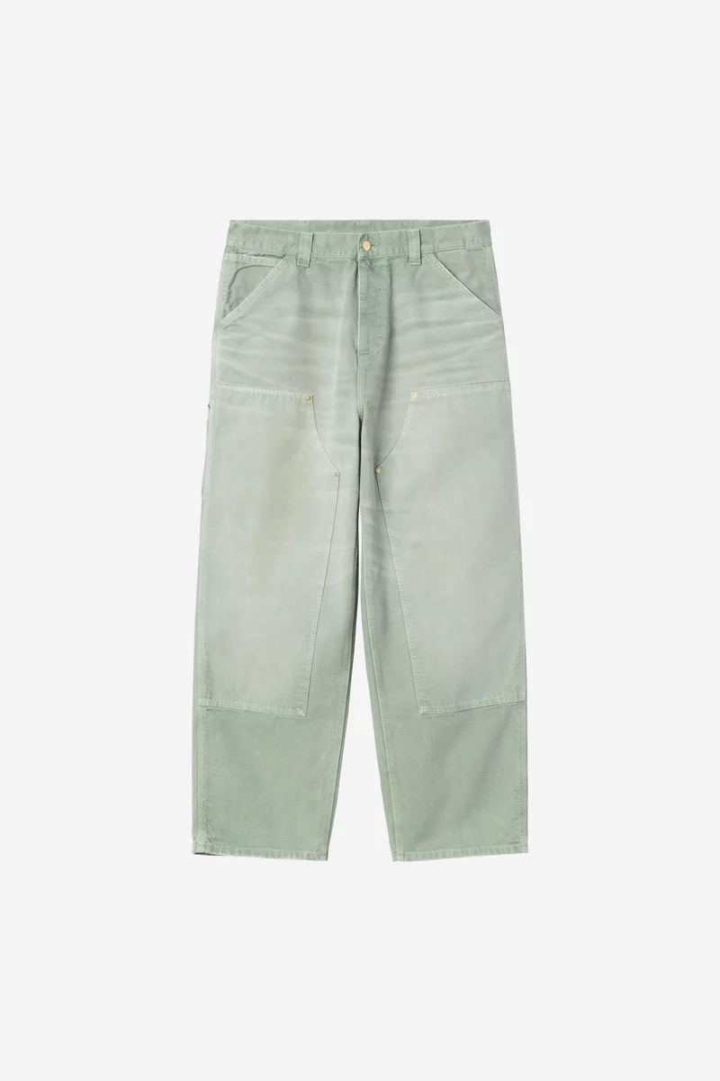Carhartt Wip OG DOUBLE KNEE PANT Shady Green destroy wash