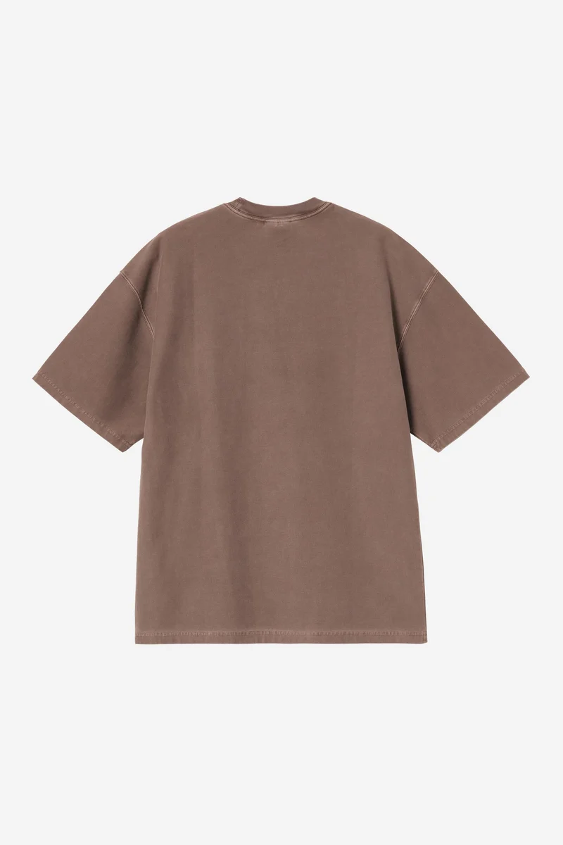 Carhartt Wip LOOSE POCKET S/S TEE Tobacco garment dyed