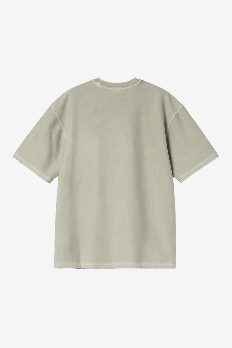 Carhartt Wip LOOSE POCKET S/S TEE Shady Green garment dyed