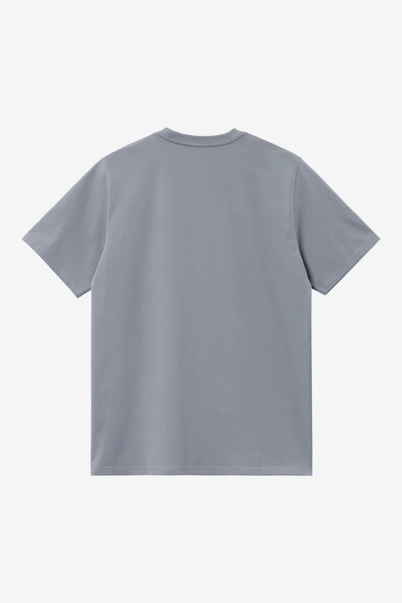 Carhartt Wip AMERICAN SCRIPT S/S TEE Shady Blue