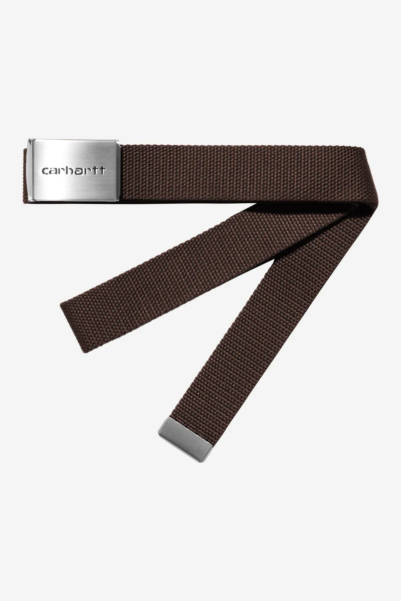 Carhartt Wip CLIP BELT CHROME Tobacco