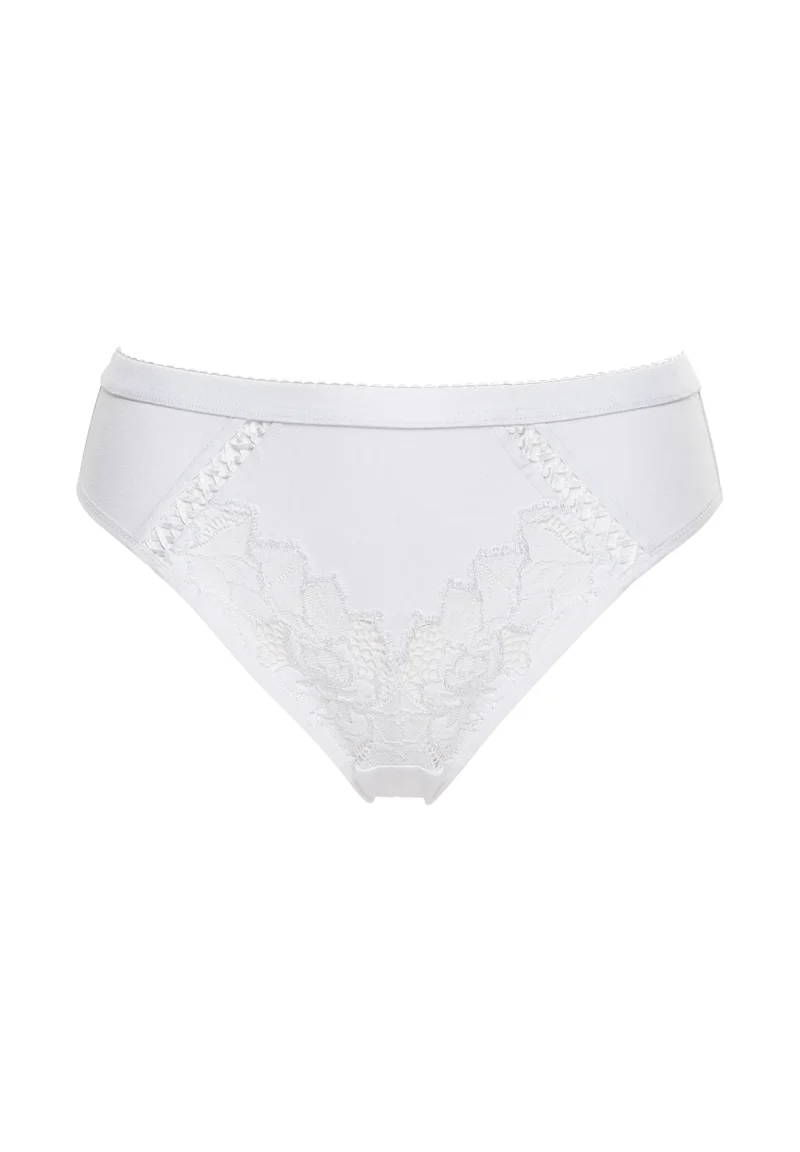Slip Coton d'Arum Blanc