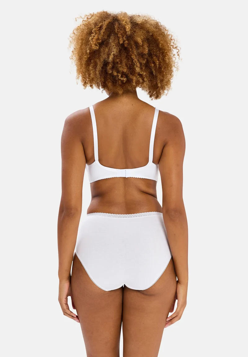 Lot de 2 slips Classique Coton Blanc