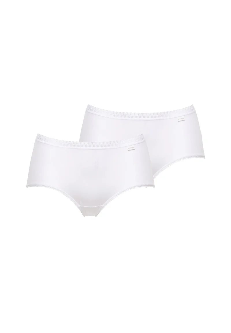 Lot de 2 slips Classique Coton Blanc