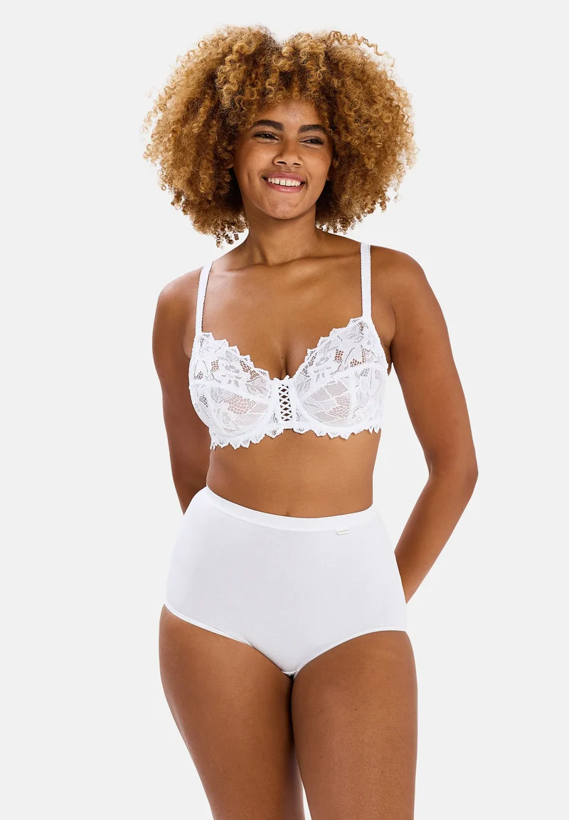 Lot de 3 culottes Simplement Coton B Blanc