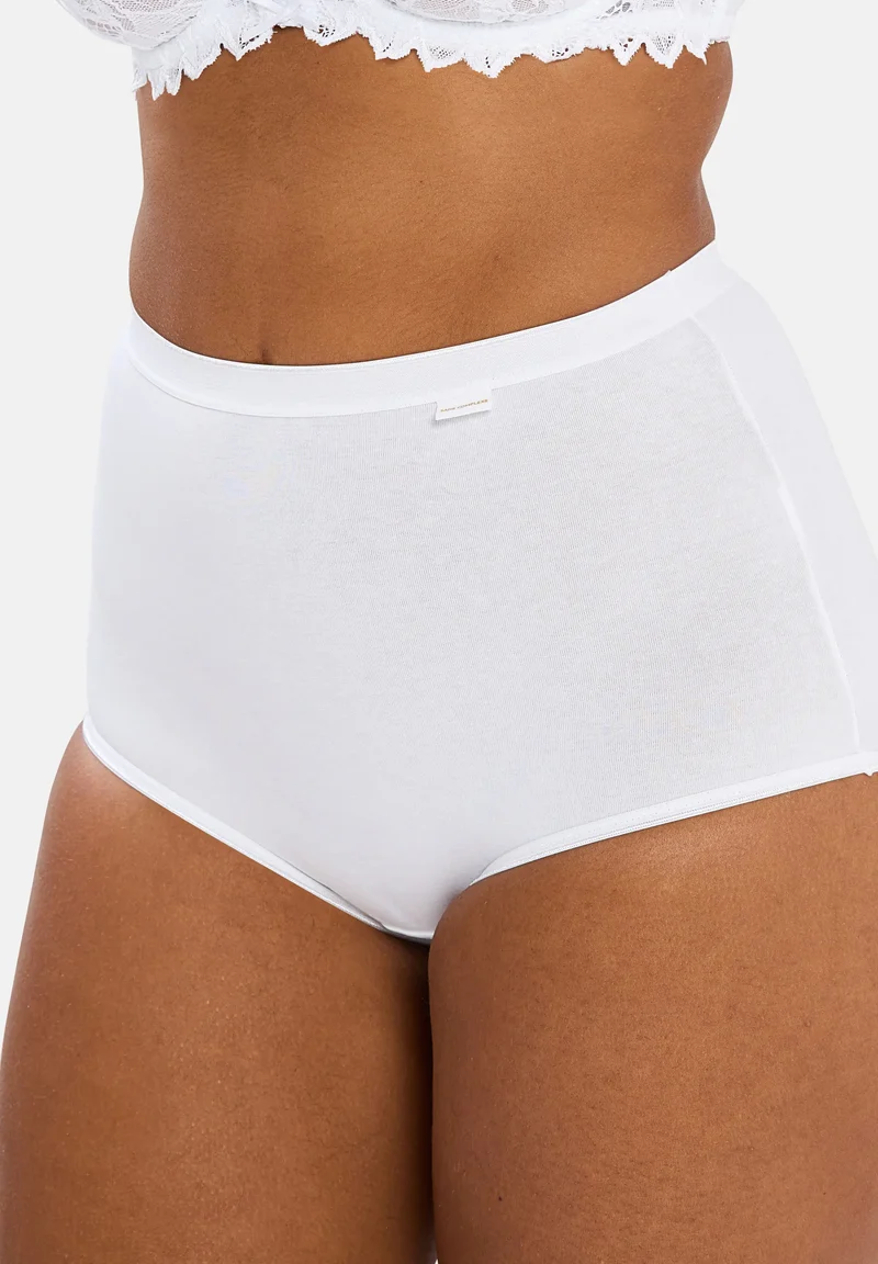 Lot de 3 culottes Simplement Coton B Blanc