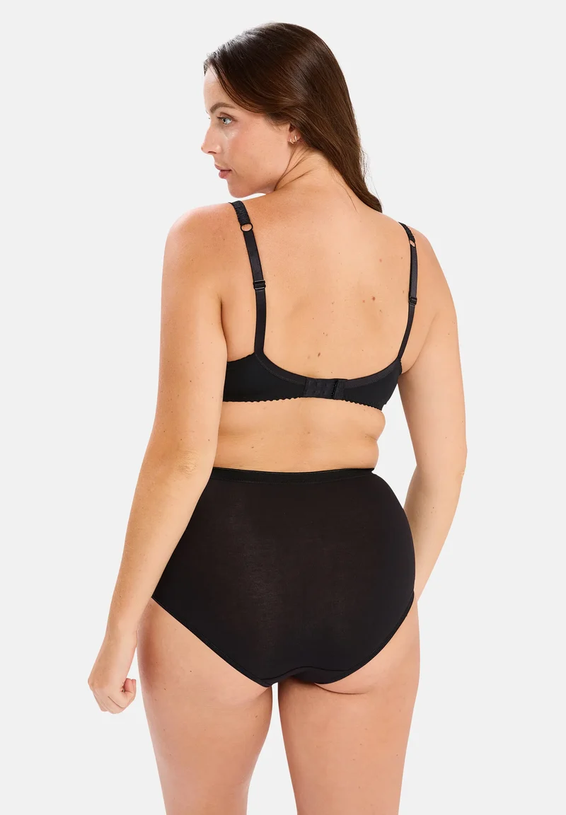 Lot de 3 culottes Simplement Coton B Noir