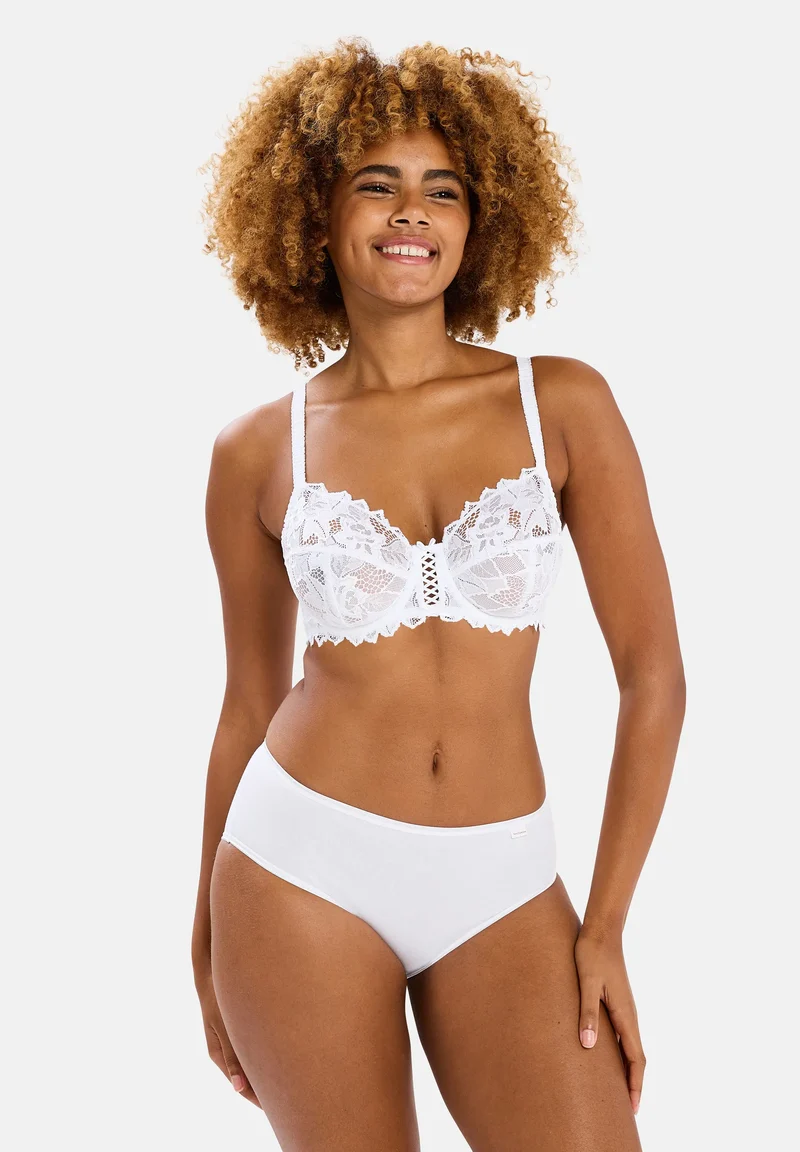 Lot de 3 slips Simplement Coton Blanc