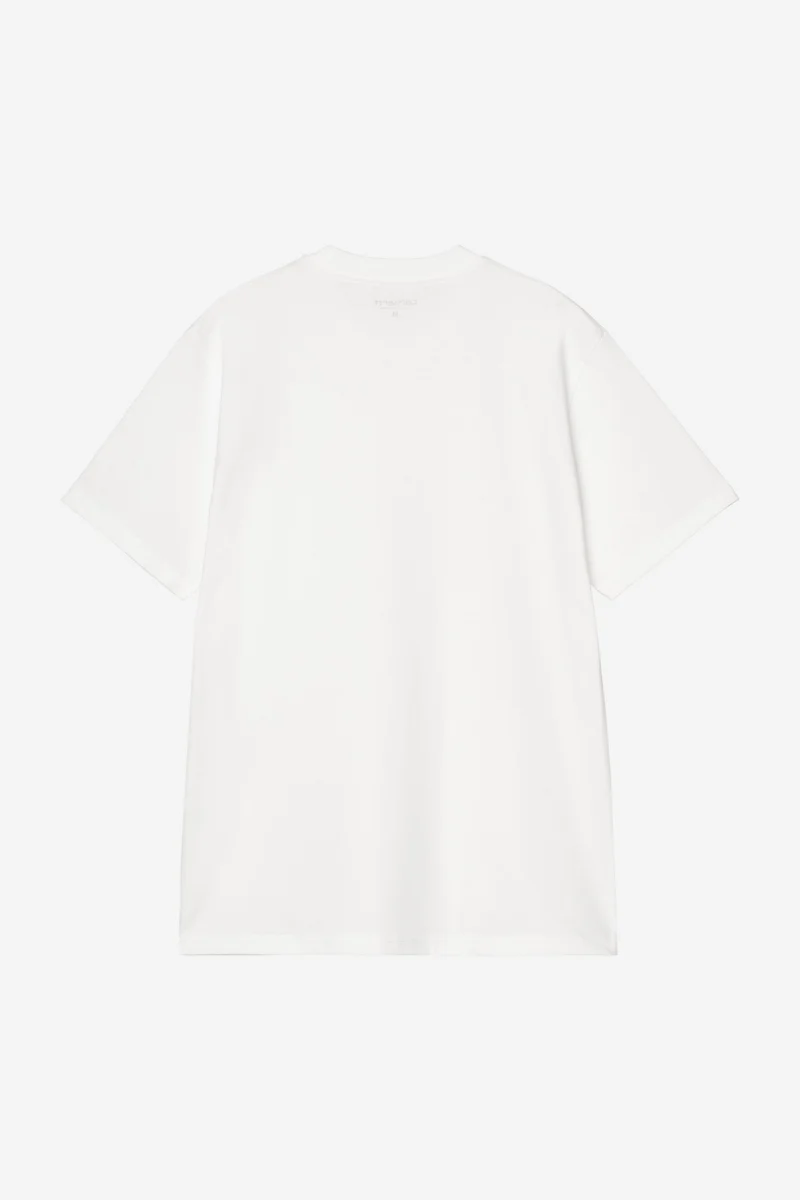 Carhartt Wip SMALL HEART S/S TEE White / Red