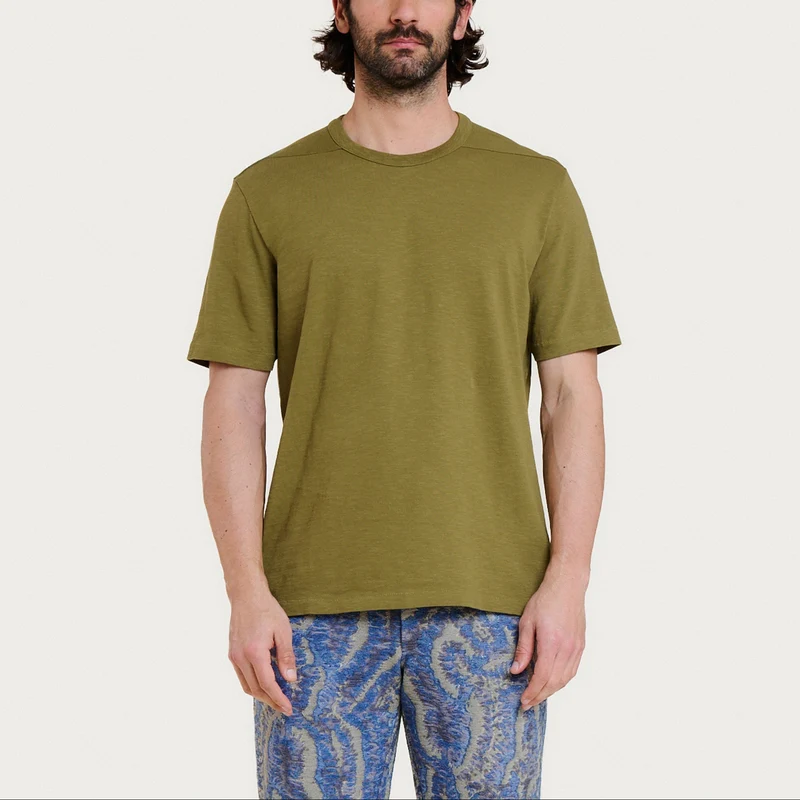 Homecore RODGER S/S TEE Army Khaki