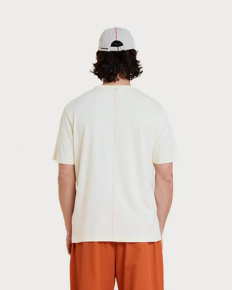 Homecore RODGER S/S TEE Cream