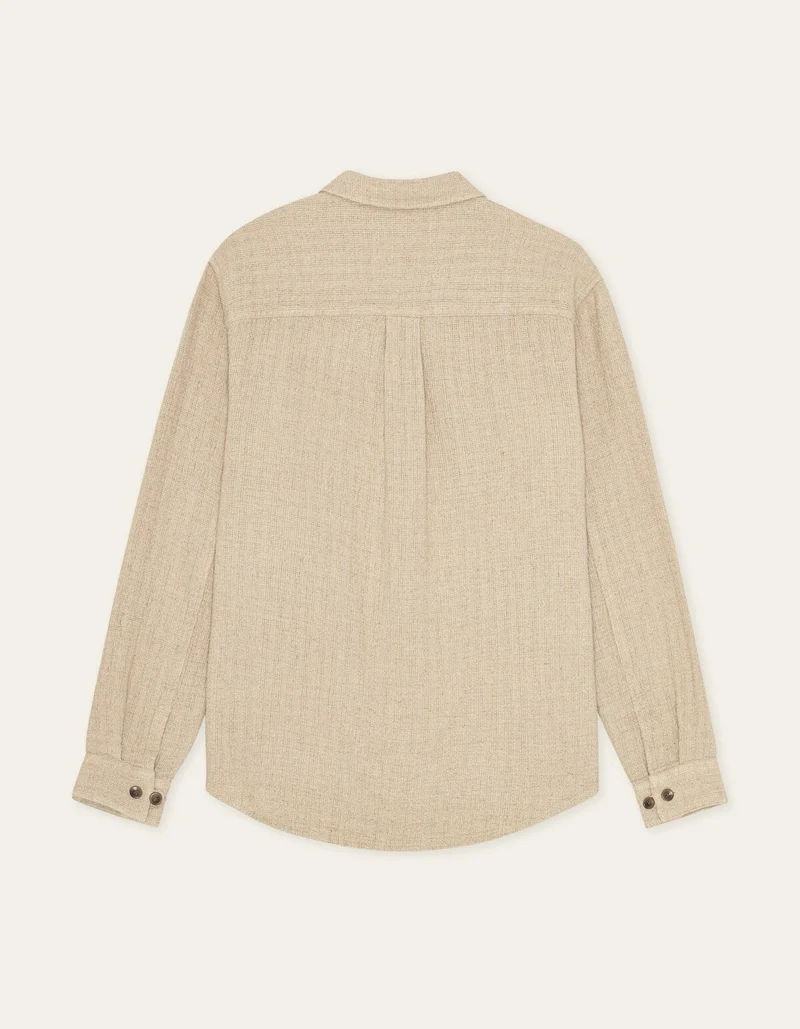 Les Deux HAMILTON OVERSHIRT Light Sand