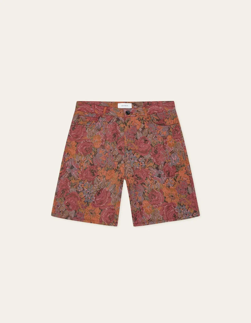 Les Deux RYDER JACQ SHORTS Red Dahlia