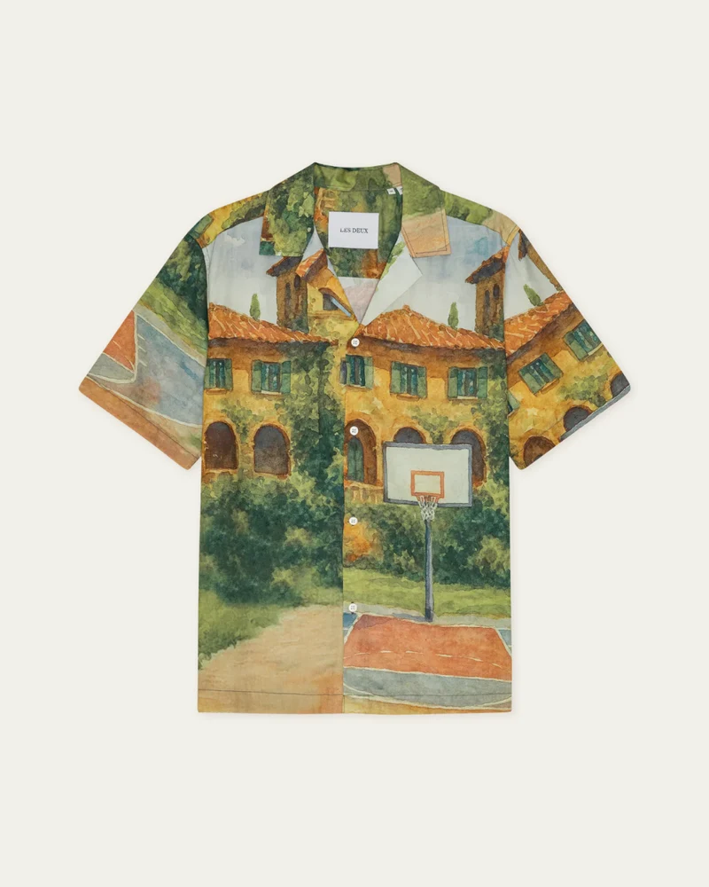 Les Deux LESLEY AOP RESIDENCE S/S SHIRT Duffel Bag