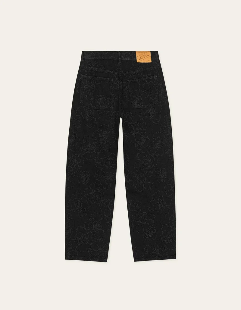 Les Deux ROI AOP DENIM JEANS Black