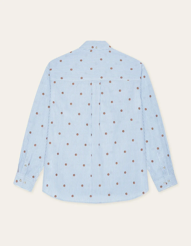 Les Deux KOLTON STRIPE BASKET AOE SHIRT Allure