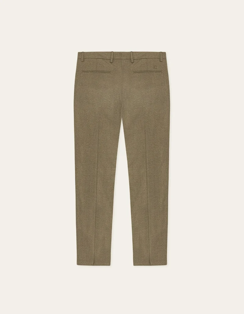 Les Deux COMO REG SOLID PANTS Teak Brown