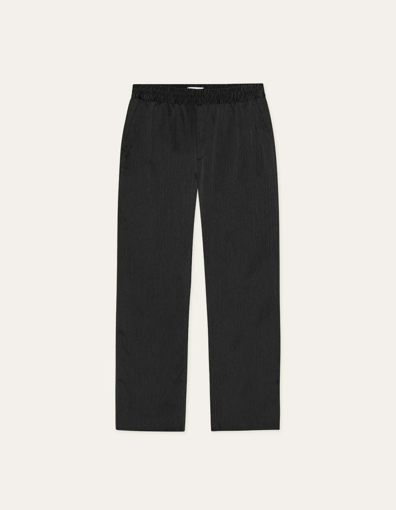 Les Deux HOUSTON PLISSE PANTS Black