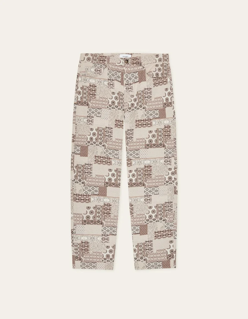 Les Deux RYDER PATCHWORK JAC PANT Light Sand