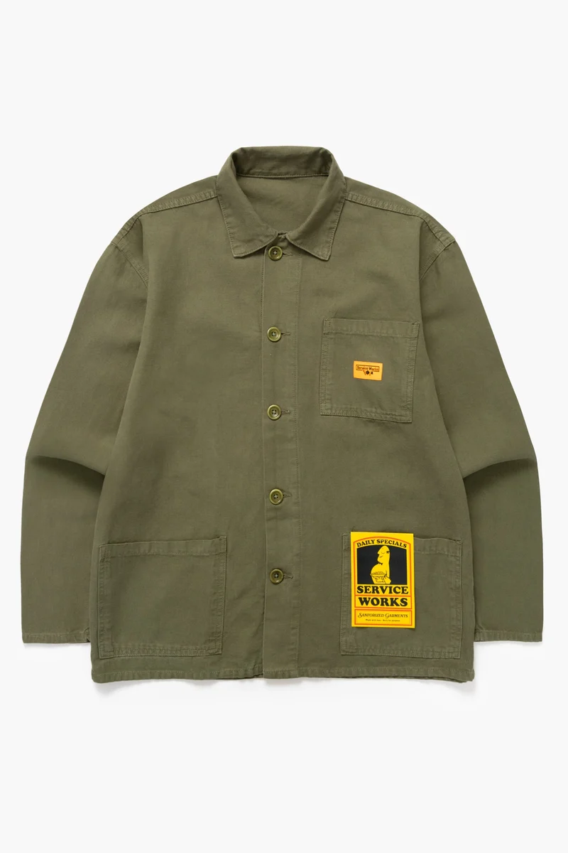 Service Works CHORE SHIRT Olive