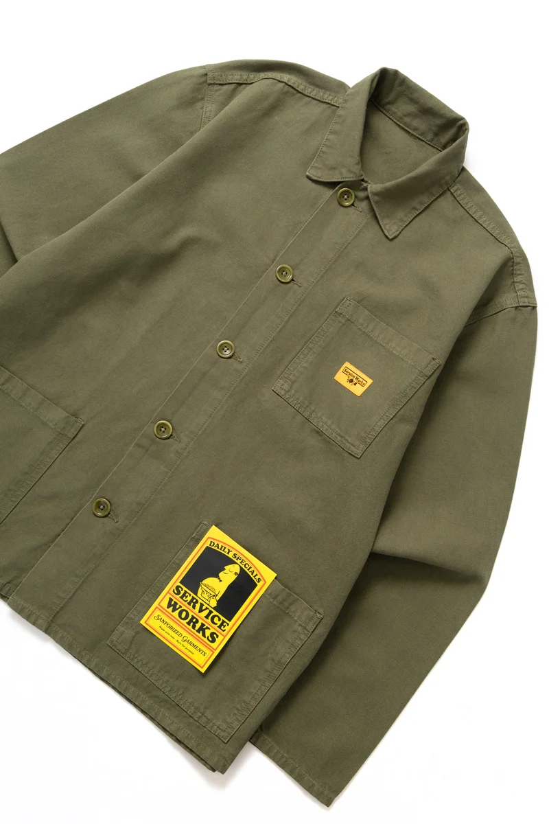 Service Works CHORE SHIRT Olive