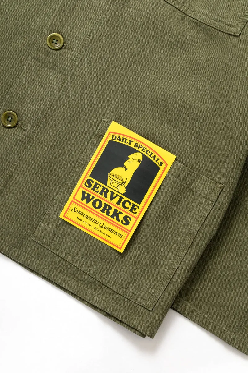 Service Works CHORE SHIRT Olive