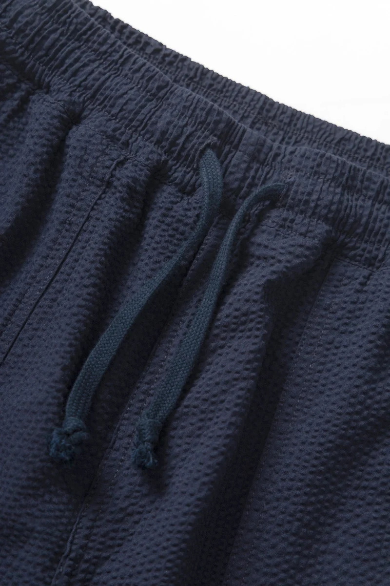 Service Works SEERSUCKER CHEF PANTS Dark Navy
