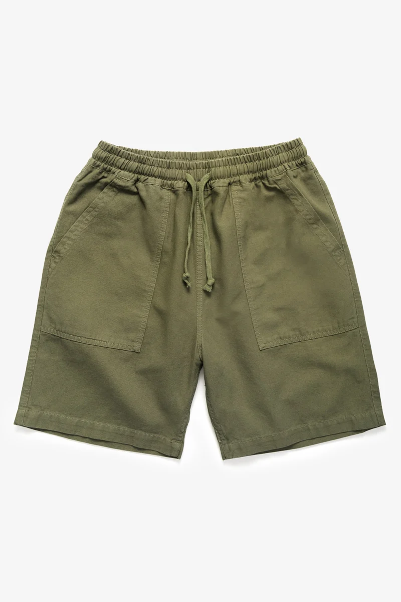 Service Works CANVAS CHEF SHORT Olive