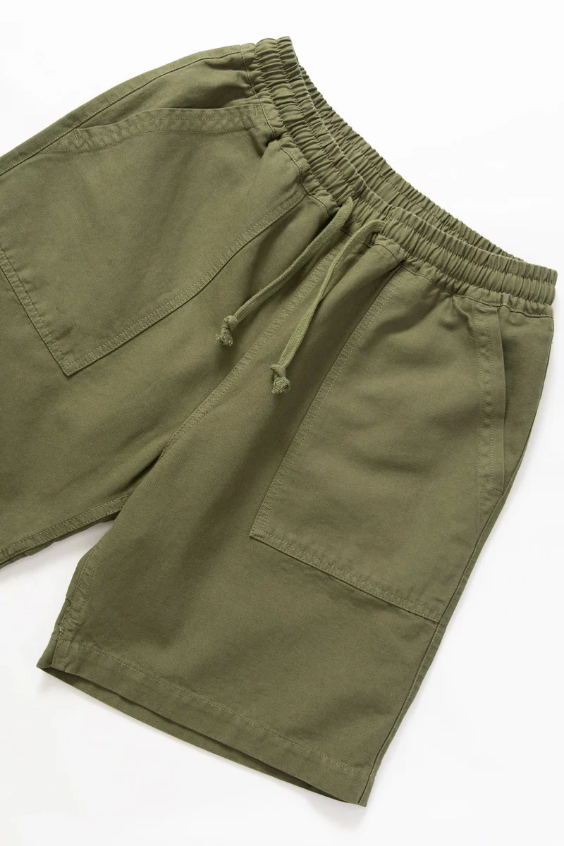 Service Works CANVAS CHEF SHORT Olive