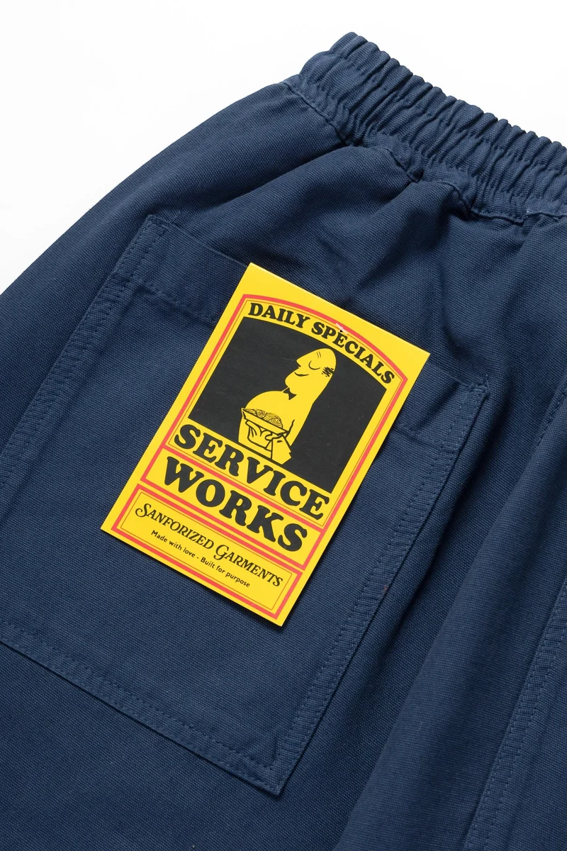 Service Works CLASSIC CHEF PANTS Dark Navy