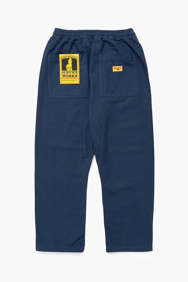 Service Works CLASSIC CHEF PANTS Dark Navy