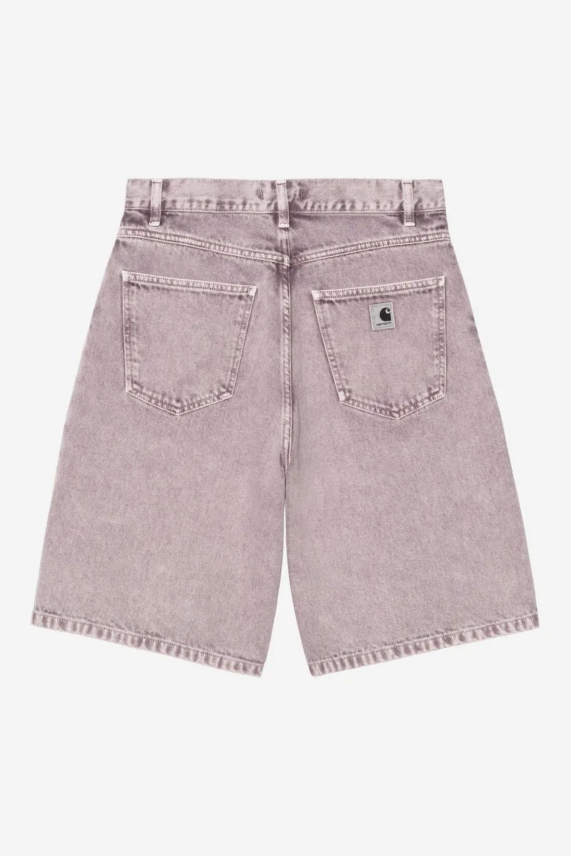 Carhartt Wip W BRANDON SHORT Cozy Purple chalk wash