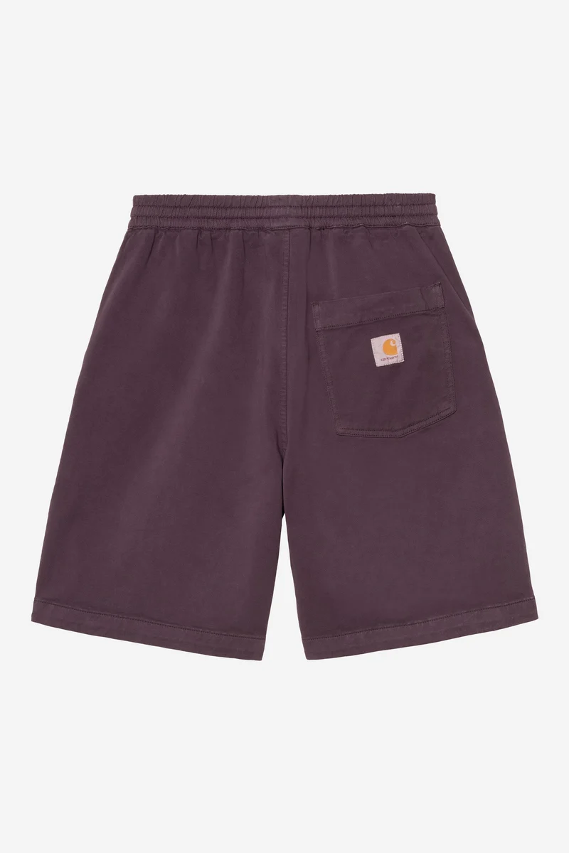 Carhartt Wip FLOYDE SHORT Cozy Purple garment dyed