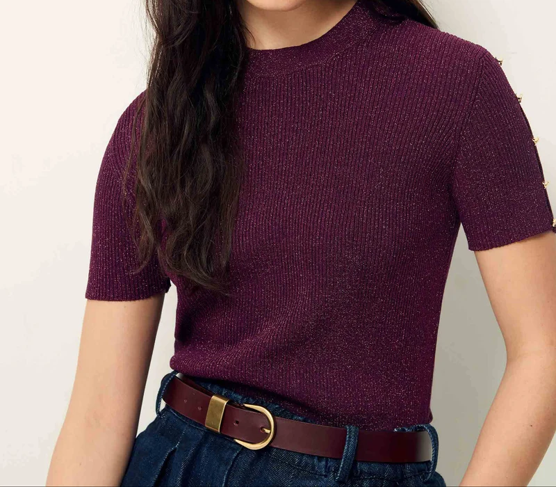 Sessun Ceinture Miloa Burgundy