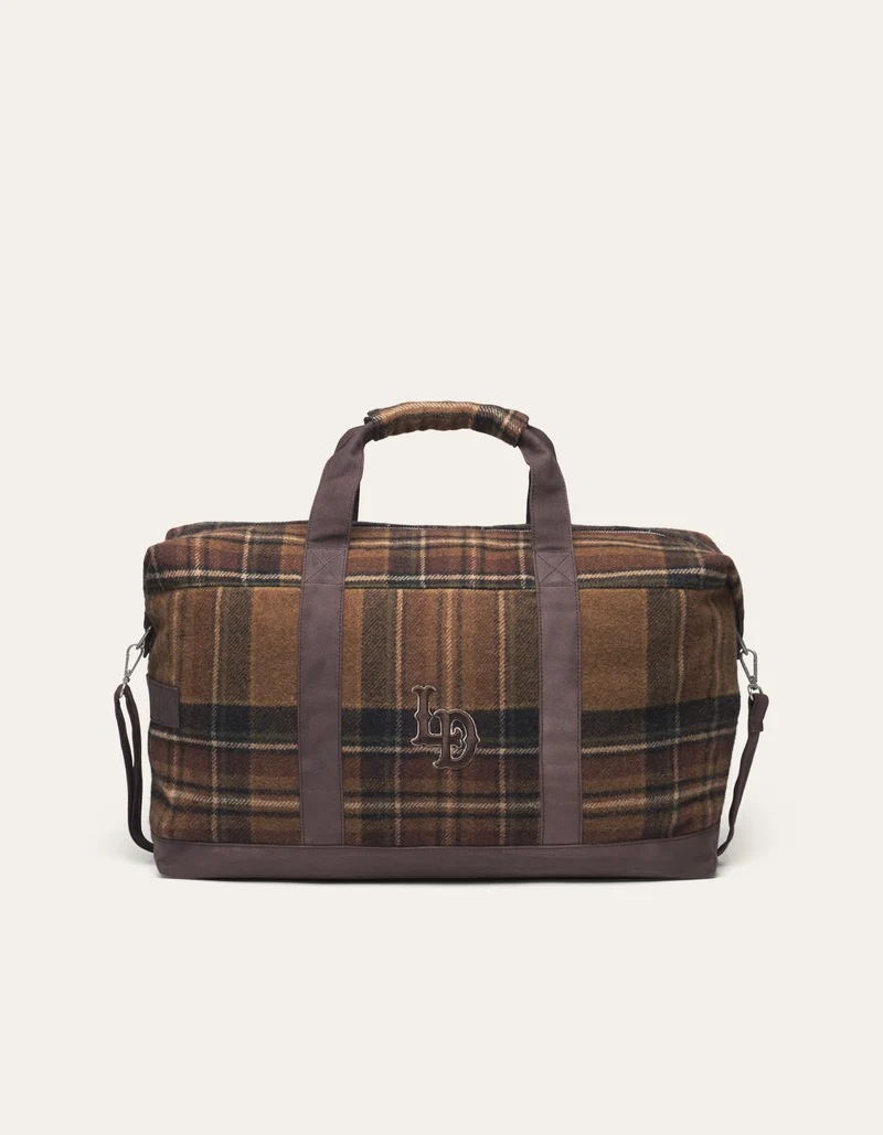 Les Deux Wesam Check Weekend Bag