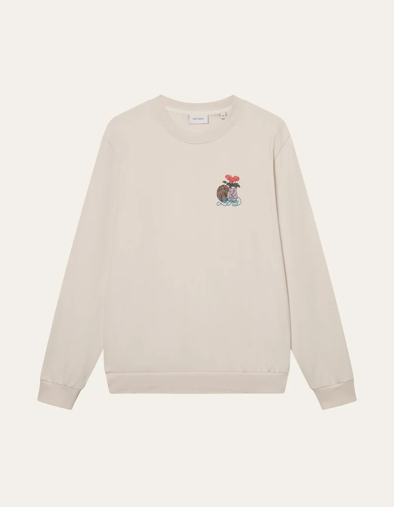 Les Deux Cole Table Sweatshirt Ivory