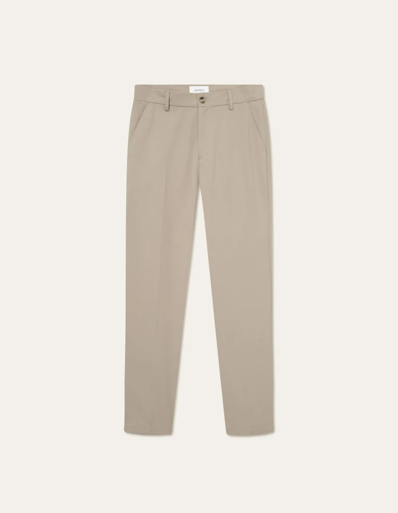Les Deux Como Reg Solid Suit Pants Dark Sand