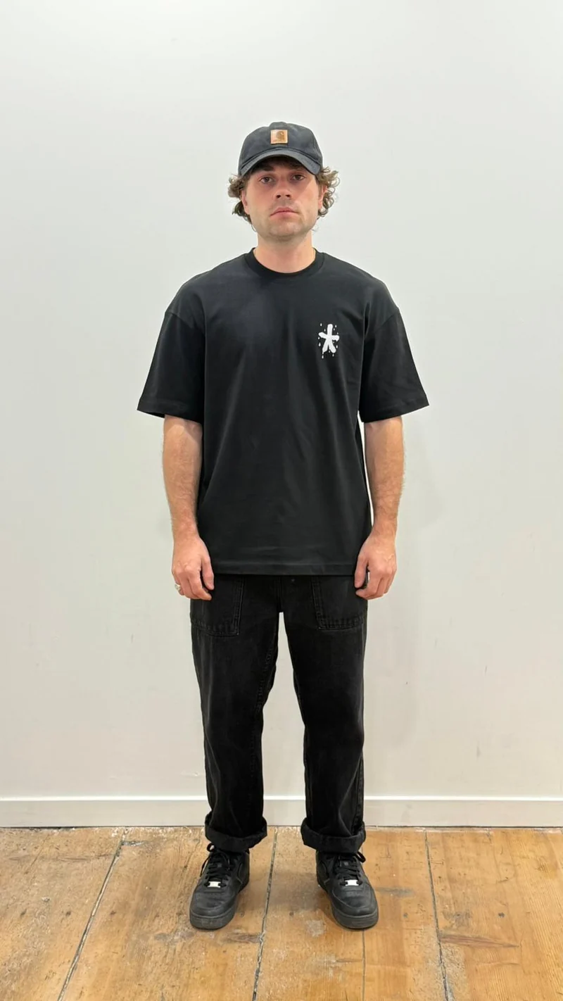 T Shirt Saint-Etienne Child Of Sainté X PITR PRT PREM Noir/Anthracite