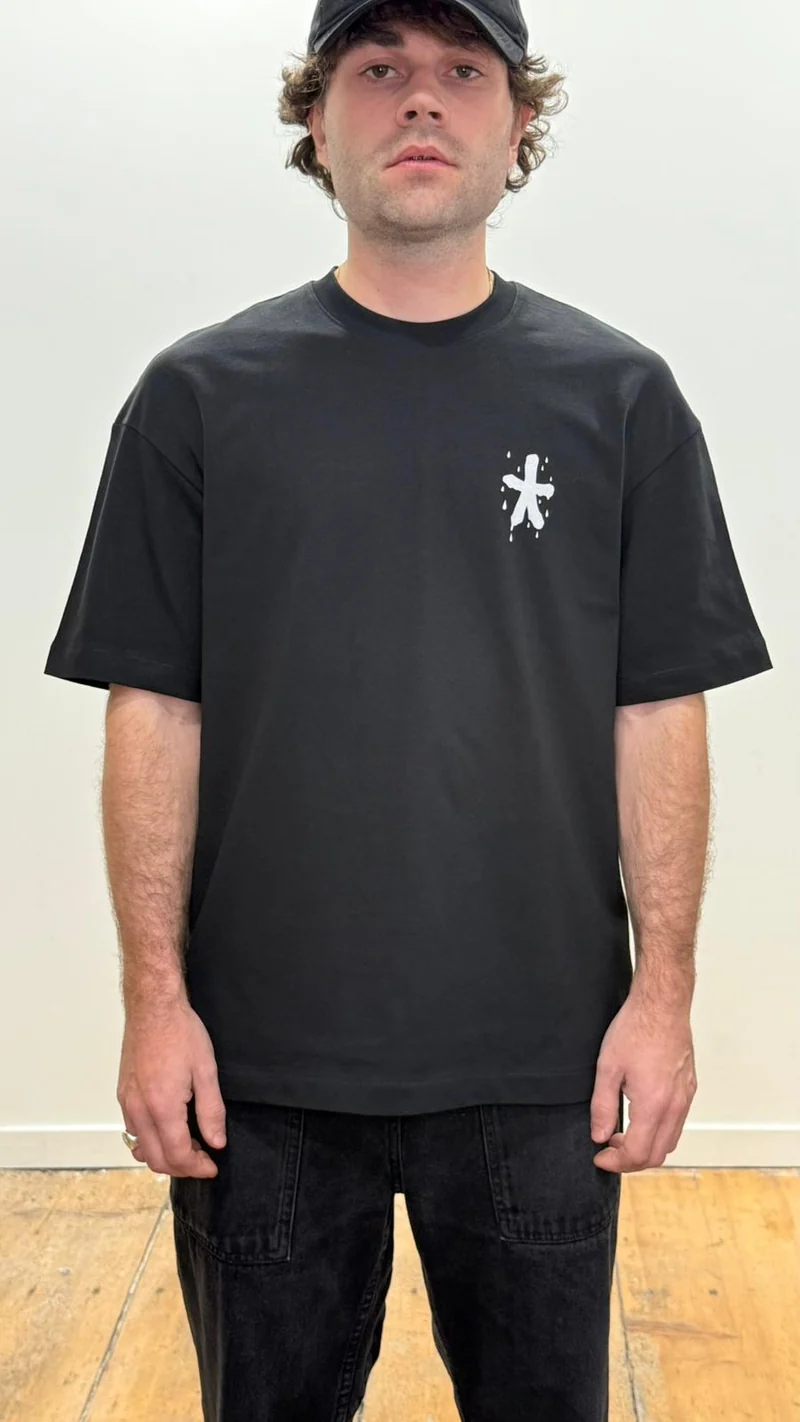 T Shirt Saint-Etienne Child Of Sainté X PITR PRT PREM Noir/Anthracite