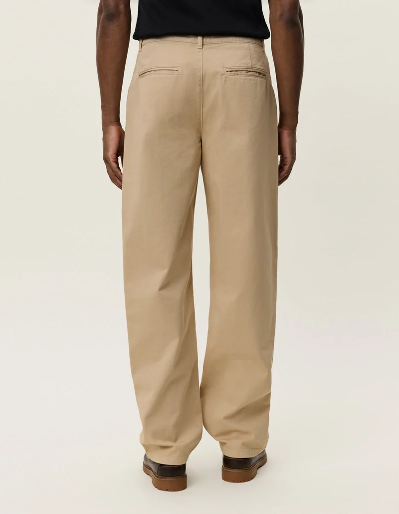Les Deux Romeo Pleated Chino Pants Irish Cream