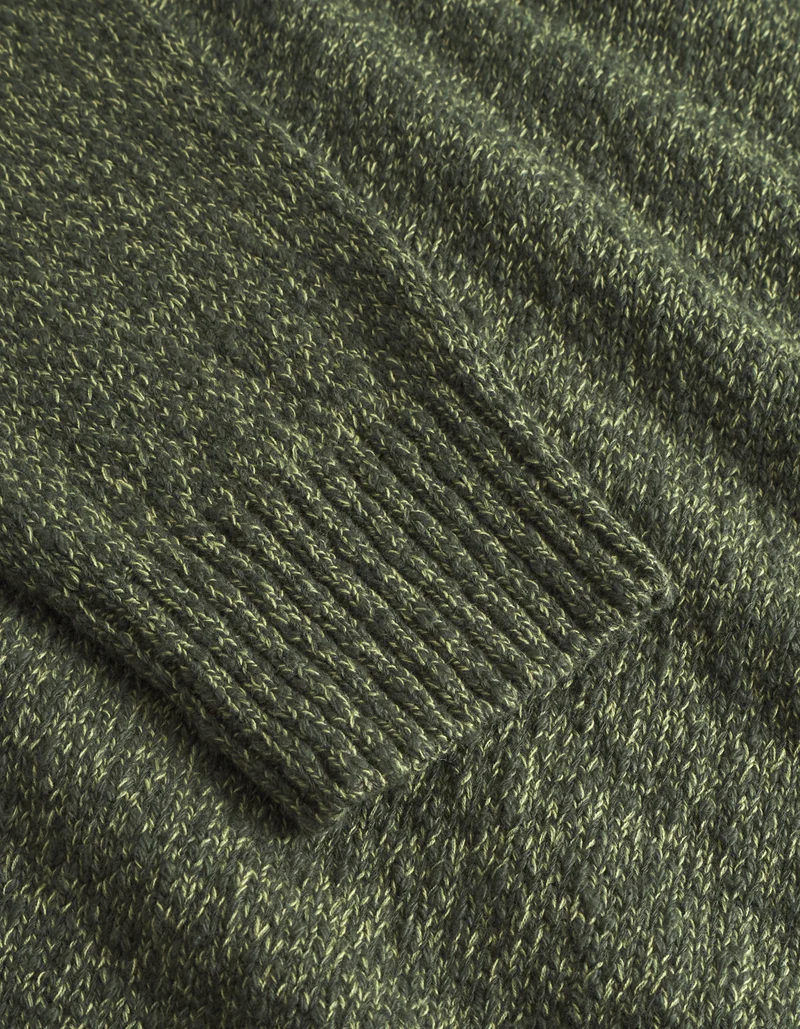 Les Deux Billy Mouliné Knitted Polo Woodbine