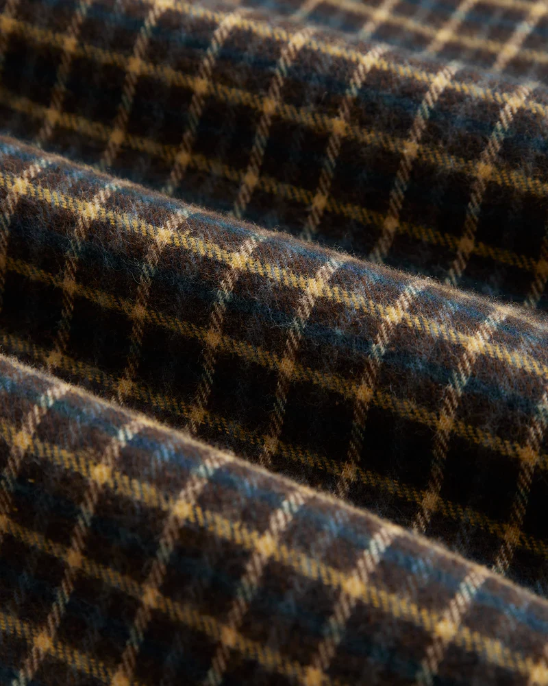 Portuguese Flannel TERRA L/S SHIRT Bordeaux
