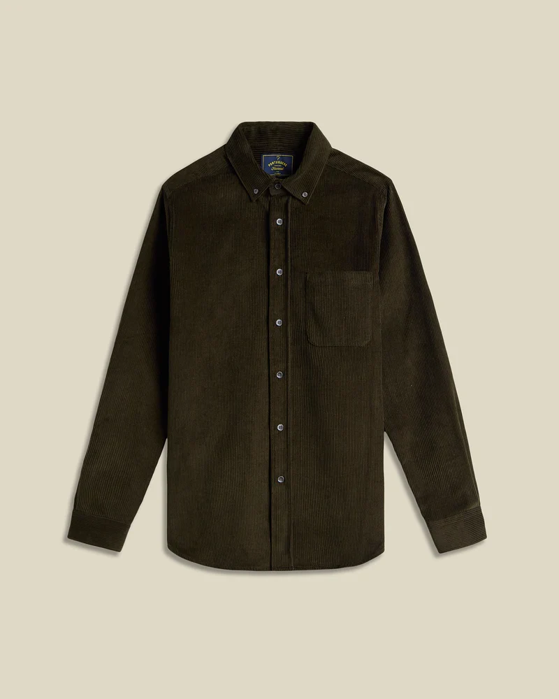 Portuguese Flannel LOBO 2.0 L/S SHIRT Olive