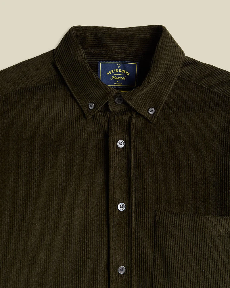Portuguese Flannel LOBO 2.0 L/S SHIRT Olive