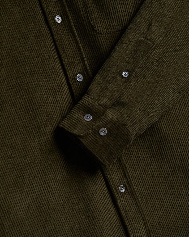 Portuguese Flannel LOBO 2.0 L/S SHIRT Olive