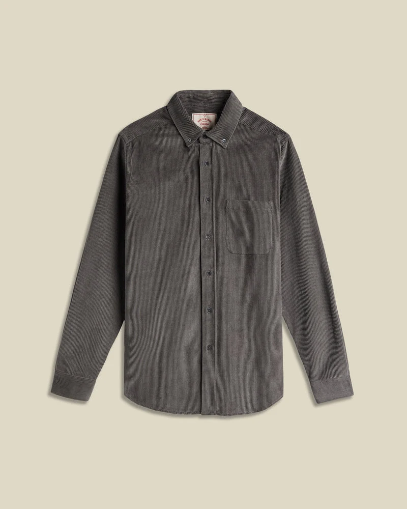 Portuguese Flannel LOBO 2.0 L/S SHIRT Grey